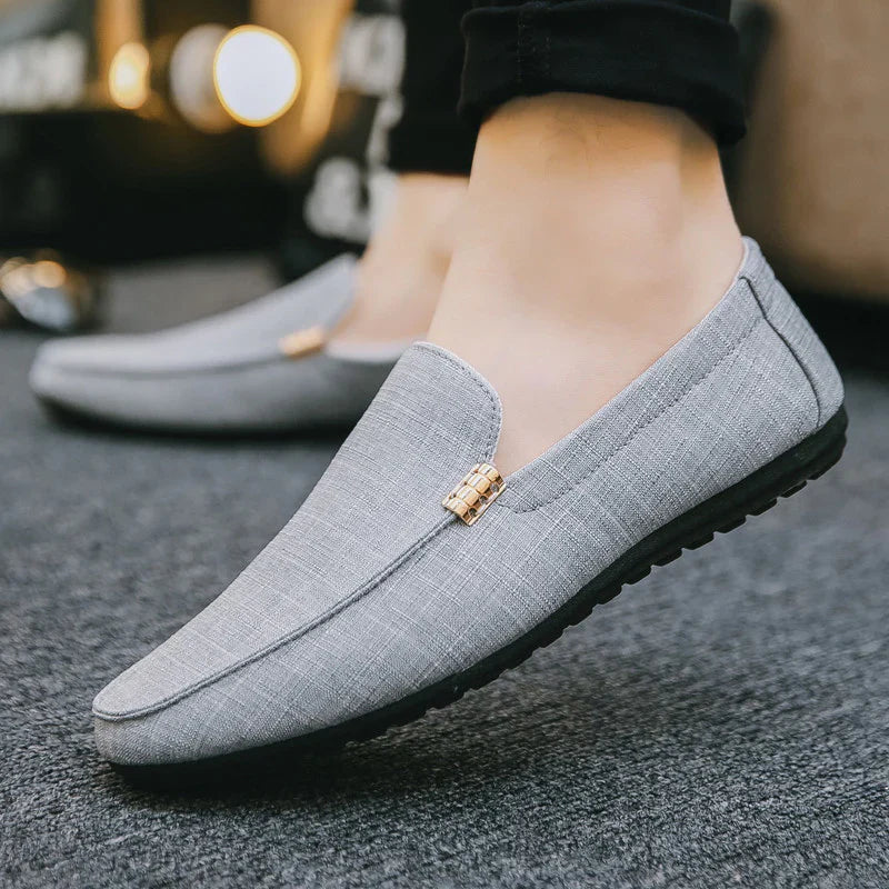 Slip-on loafers til mænd, fritidssko af luksusmærket