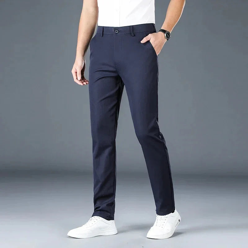 Slim fit chino mode herrebukser