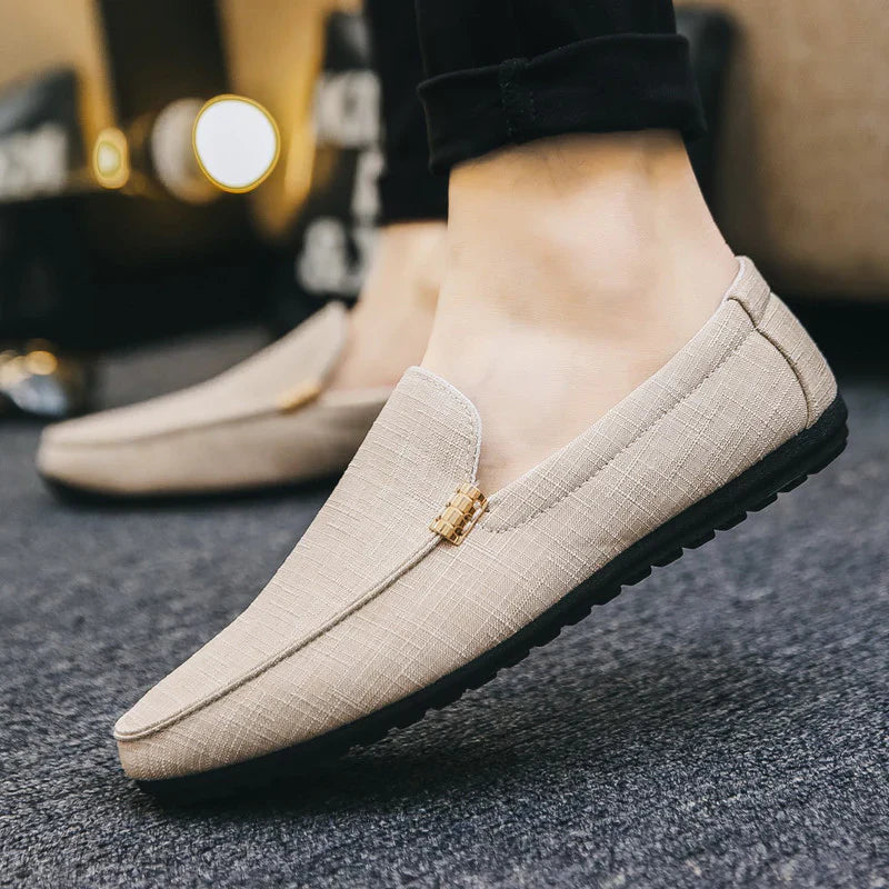 Slip-on loafers til mænd, fritidssko af luksusmærket