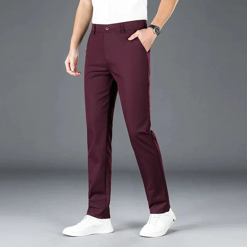 Slim fit chino mode herrebukser