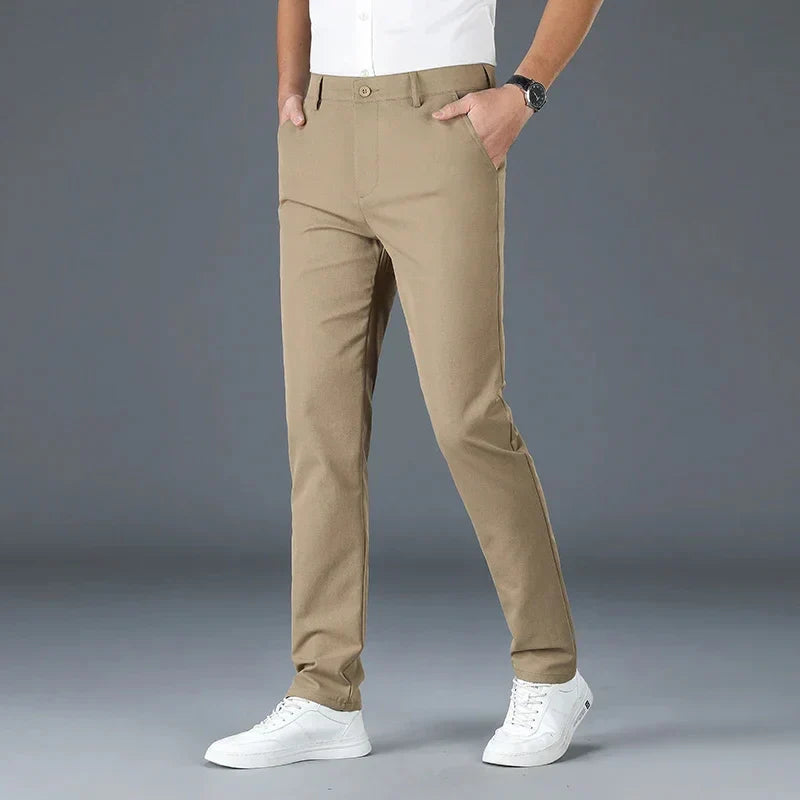 Slim fit chino mode herrebukser