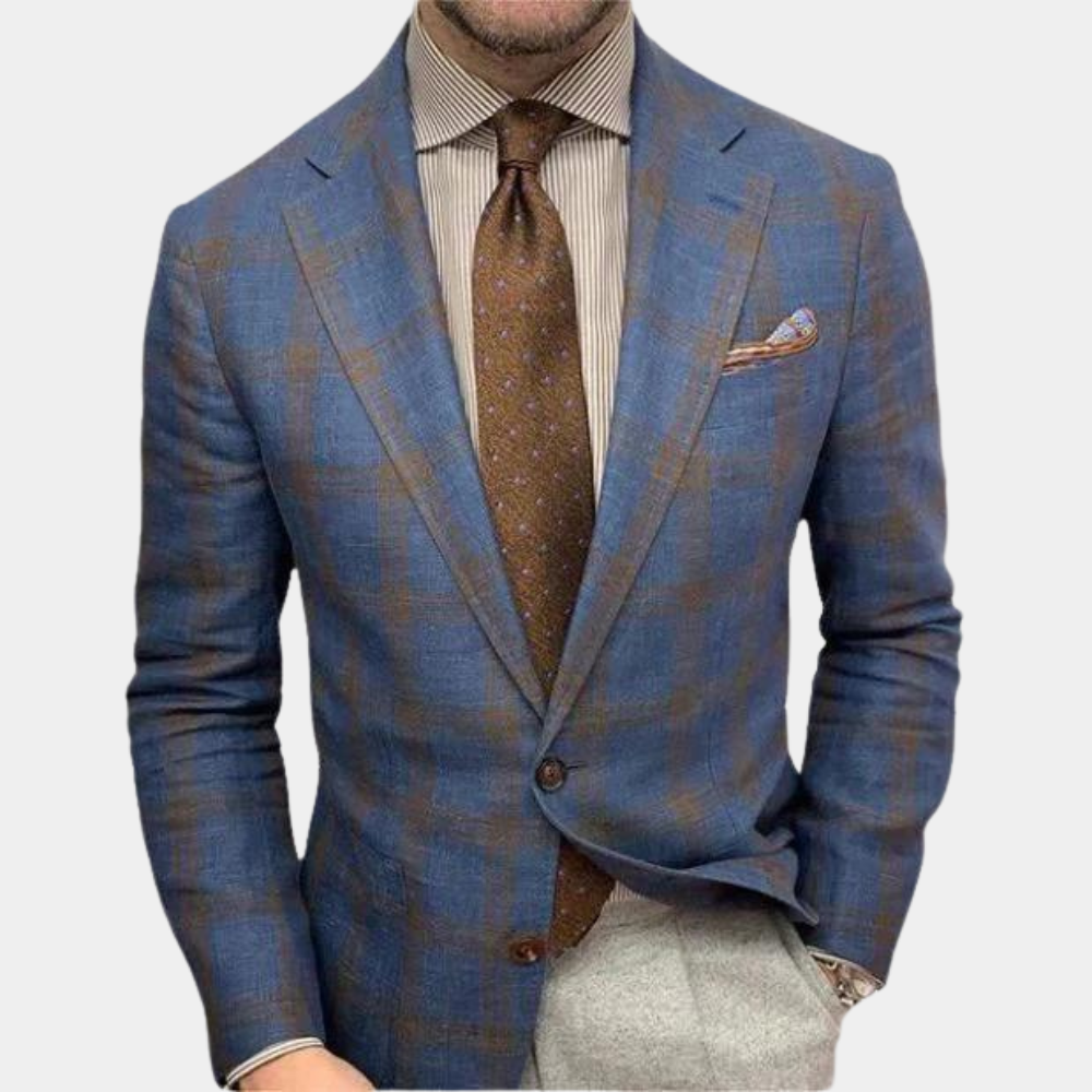 Stilfuld herreblazer